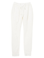 クラッシュ加工ジョギパン/WHITE