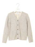 ケーブルニットカーディガン/BEG