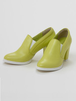 サイドゴアパンプス/YEL