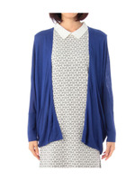 ドルマンカーディガン/ブルー系(091)