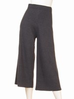 ニットガウチョパンツ/ブラウン