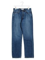 ハイウエストボーイズデニム/LBLU