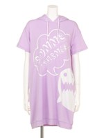 グッデイコビーパーカワンピ/ラベンダー