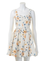 コットンキャミリボンワンピース/OWHT