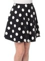 ドットスカート/ホワイト