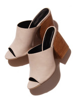 ブロックヒールサンダル/OWHT