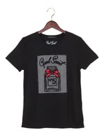 香水オーガンジー/半袖T/イエロー