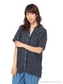 ・ゆるシャツチュニック/Navy