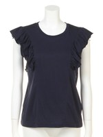 ギャザースリーブトップス/NAV