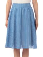 シャドーストライプスカート/グリーン系(323)