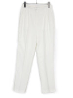 センタープレススラックスパンツ/ピンク