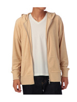 パイルジップアップパーカ/ベージュ系(052)