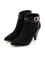 ベルテッドショートブーツ/モカ