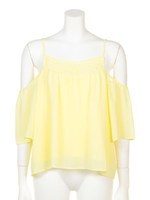 2WAYシフォンTN/イエロー