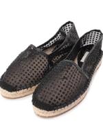 L'autre chose グリッタードットエスパドリーユ/シルバー(106)