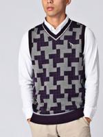 ROYAL BEAMニットベスト/オフホワイト(903)