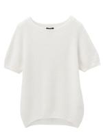 [手洗い可]ホールガーメントニット/ホワイト(002)