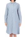 シャツワンピース/ブルー系(092)