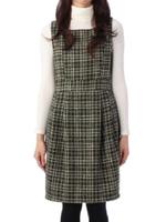 ツイードノースリーブワンピース/ネイビー(293)