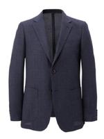 メッシュ無地ジャケット/ブルー(092)