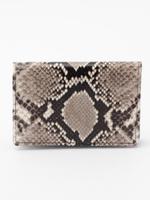 リアルパイソン名刺入れ/ホワイト(501)