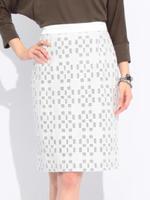 レーススカート/カーキ(027)