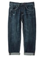 ヴィンテージライククロップドデニム/ブルー(092)