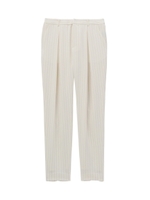 [S]ストライプタックパンツ/ネイビー(393)