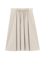 タイプライターフレアスカート/ライトベージュ(051)