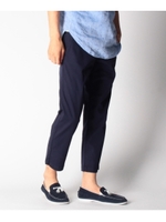 ツイルクロップドパンツ/ブルー系(094)