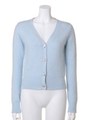 ビジューボタンカーディガン/BLU