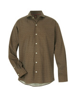 小花柄プリントホリゾンタルシャツ/ベージュ系(153)