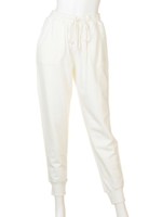 裏毛スウェットロングパンツ/WHT