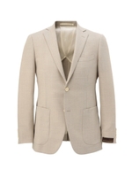 Vitale Barberis Canonico メッシュドレスジャケット/ライトベージュ(051)