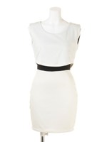 【LATINA】バックオープンウエストメッシュOP/WH