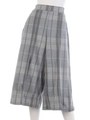 【ROSE BUD】WIDE CROPPED PANTS/GREY