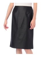 コーティングタイトスカート/ブラック(019)