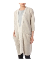 コットンペーパーカーディガン/ベビーピンク(071)