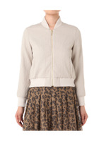 スウェットジップブルゾン/ベージュ系(051)