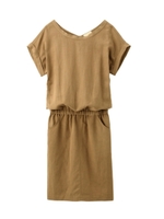 バジルリネンワンピース/キャメル(041)