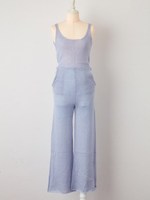 モヘヤニットサロペット/OFFWHITE