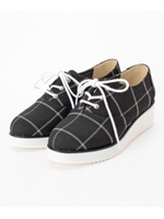 ホワイトソールマニッシュシューズ/グレー(112)