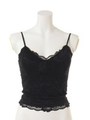 レースビスチェTOP/BLK