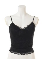 レースビスチェTOP/BLK