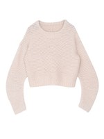 CURVE ARM KNIT/NVY