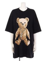 Rock Teddy Big Tee/BLACK