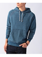 インディゴ裏毛パーカー/ライトブルー(991)