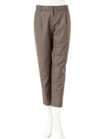 シンプルスラックス/グレー