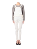 ストレッチデニムサロペット/ブラック(019)