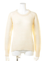 モヘア５Ｇ片畦成型Ｐ/Ｏ/ブルー